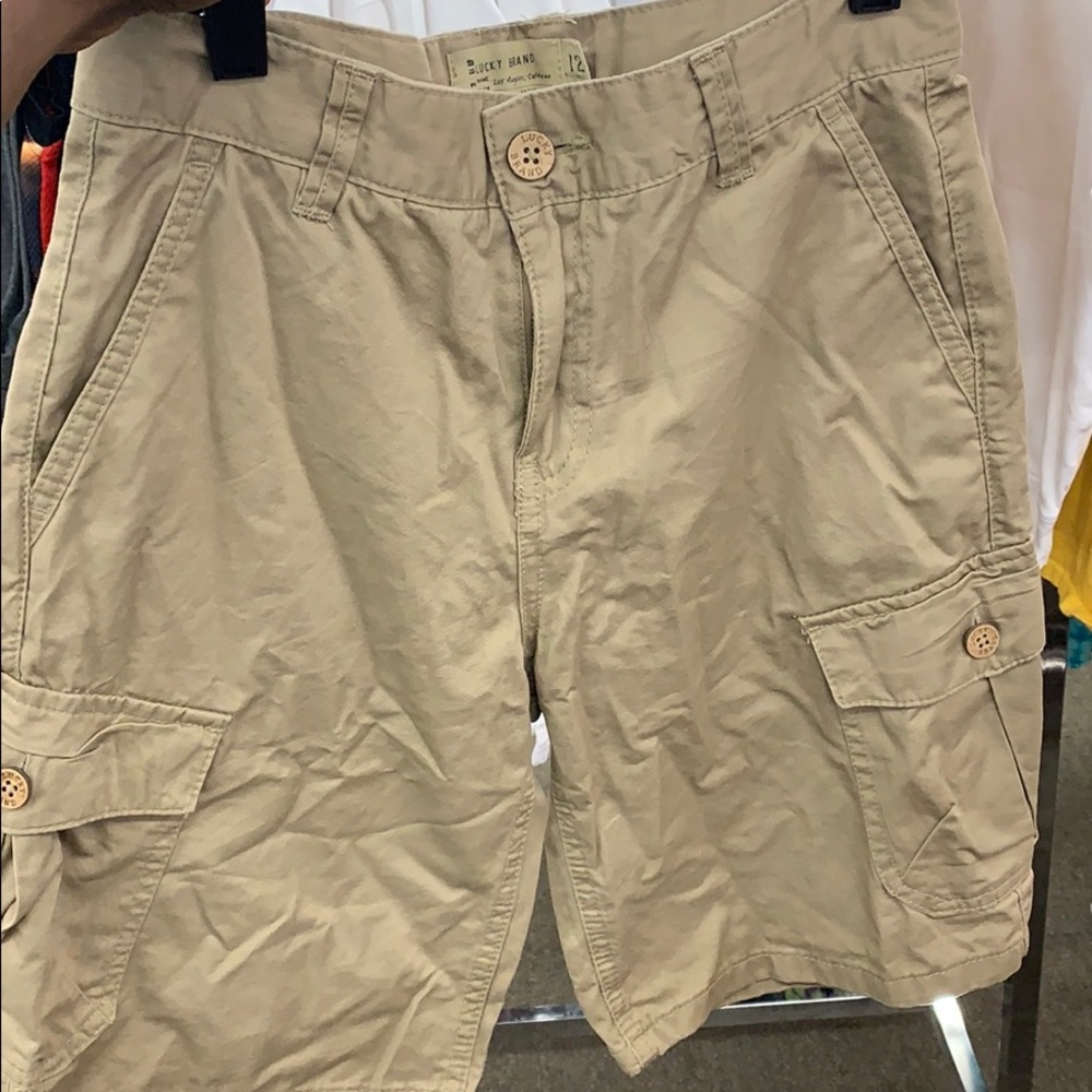 Lucky brand shorts size 12.  POOS